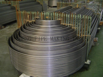 China DIN17204 DIN2448 Normalized Carbon Steel U Bend Tube Seamless Plain End supplier