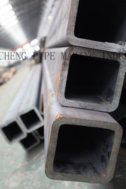 China Q195 / Q235 Thick Wall Rectangular Steel Tube , Weld JISG3466 ASTM A53 Steel Pipe supplier