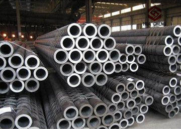 China Varnished Hot Rolled Seamless Carbon Steel Tubing 12m E355 EN10297 A106 Grade B Q235 supplier