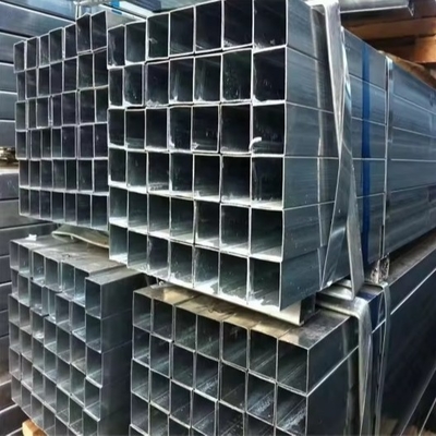 Good price Q235 Q345 Hot dip Welded Galvanized Steel Square Tube For Convey Fluid online