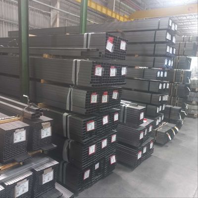 Good price SAE1060 60# ISO9001 Certified Hot Rolled Black Rectangular Steel Tube for Building Materials online