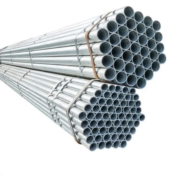 Q235 Q345 A53 2 Inch Sch40 10FT Galvanized Round Steel Pipe Hot Rolled For Greenhouse Heating Pipe