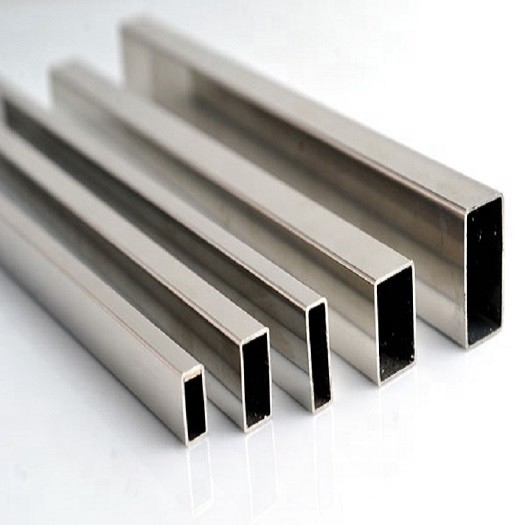 SUS 301 316L Seamless Stainless Steel Square Tube Customized Rectangular Pipe