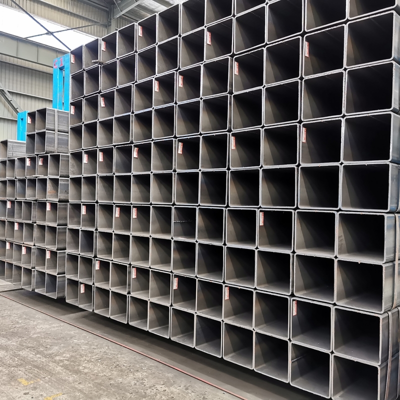 ASNI JIS G3466 ERW Carbon Steel Pipes For Building / Airport Tube Hot Rolled