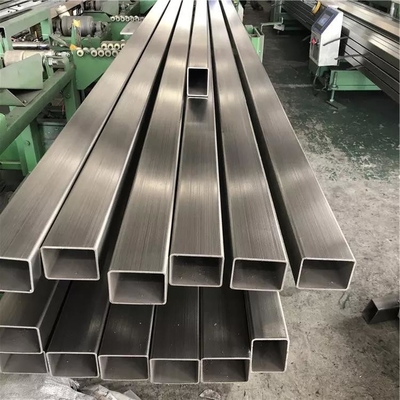 Good price 304 304L Hairline Finish Welded Stainless Steel Tube For Handrail Balustrade Ceiling Decoration online