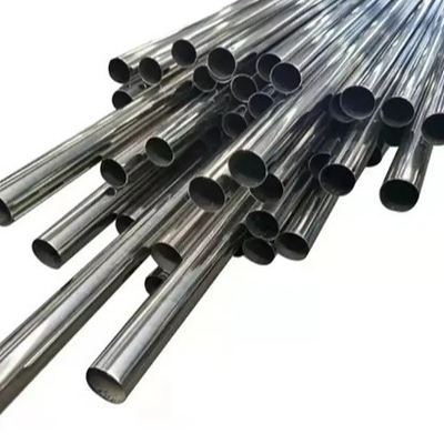 Polished Finish 304 Stainless Steel Pipe Tube 12.7mm × 2.77mm For Gas Transport