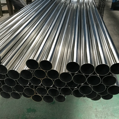 Polished Seamless Stainless Steel Tube Customized For Length And Thickness