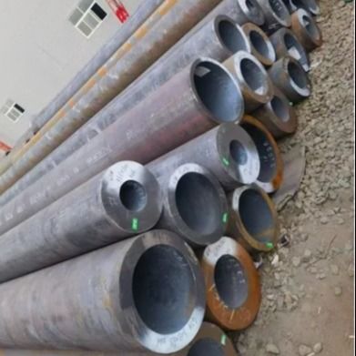 Q235B S355JR Hot Rolled Black Thick Wall ERW Steel Welded Tube For Oil Transportation
