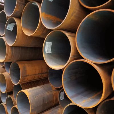 Silvery Hot Rolled Steel Tube 1/2 Inch 12 Inch Outer Diameter 21.3 813 Mm