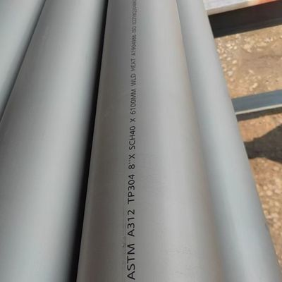 Good price 304 316 316L  Acid-washed Matte Seamless Stainless Steel Pipe For Drinking Water Transportation online