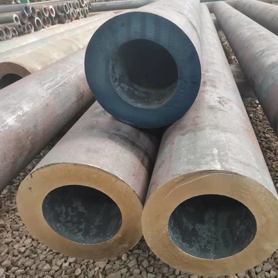Seamless Hot Rolled Thick Wall Steel Tube For Mechanical St52 DIN1629 / DIN2448 Q345