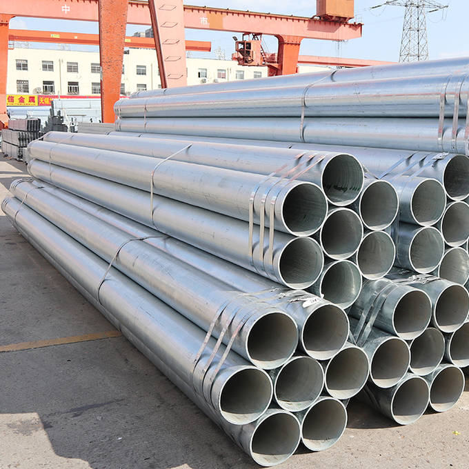 Hot Dip Galvanized Steel Pipe Pre-Painted Galvanized Steel Pipe Round Square Rectangular pipe tube 0